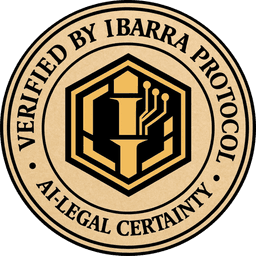 Sello Verified by Ibarra Protocol — AI-Legal Certainty
